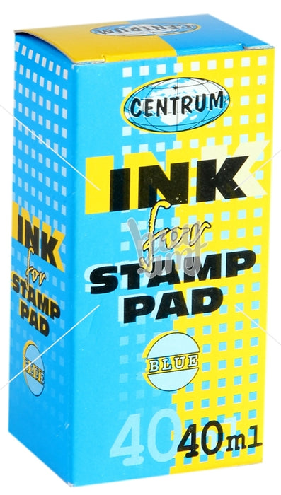 Centrum Ink for Stamp Pad, Blue, 40 ml