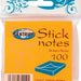 Centrum 100 Sheets Stick Notes, Orange, 76 x 76 mm