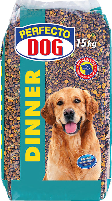 Perfecto Dog Food, Dinner, 33 lbs