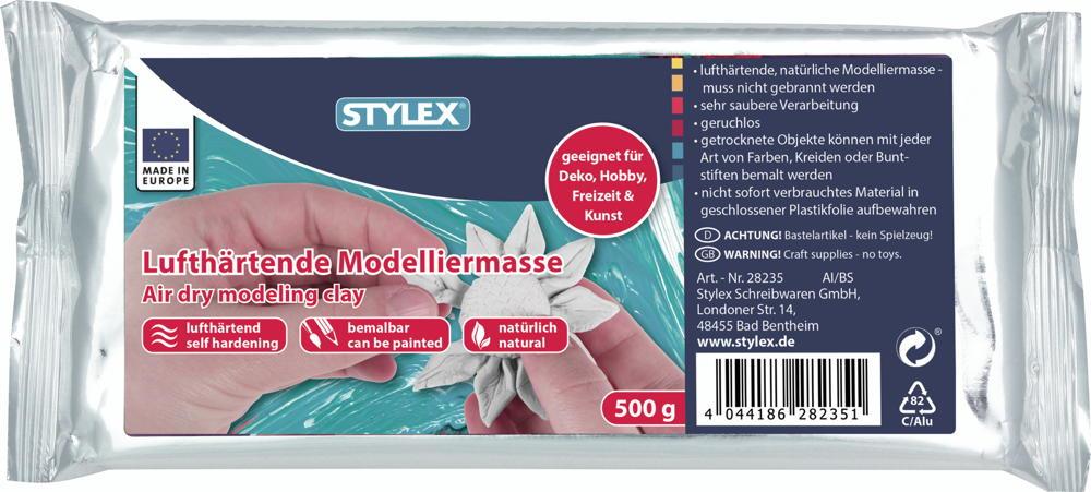 Stylex Air Dry Modeling Clay, 500 gr