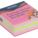 Stylex 250 Sheet Pocket Notes, Colored, 50 x 50 mm