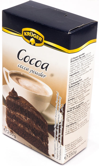 Kruger Kakao, Cocoa Powder, 250 g