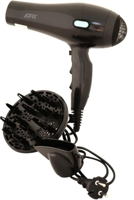 AFK Hair Dryer with Brush, 220 V, 1800 - 2200 W