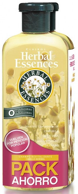 Clairol Herbal Essences Revitalizing Shampoo Value-Pack, Normal Hair, 2 x 400 ml