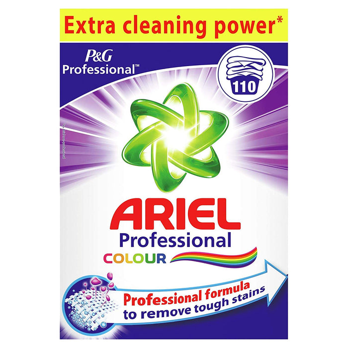 Ariel Professional Colour Powdered Detergent, 7.15 kg