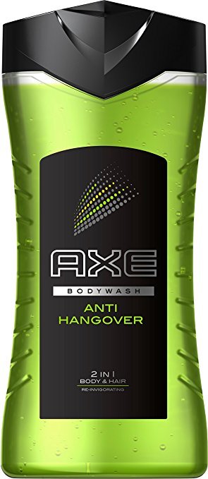 Axe Anti Hangover BodyWash, 2 in 1, Body & Hair, 250 ml