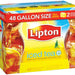 Lipton Gallon Size Iced Tea Bags, 48 ct