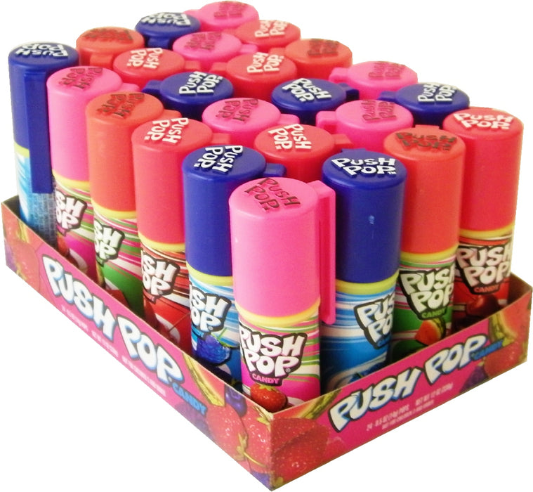 Topps Fruit Flavored Push Pops, 24 ct