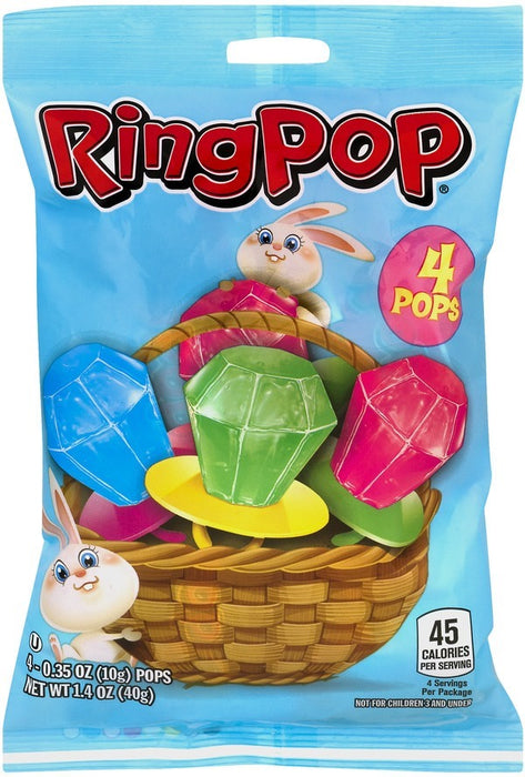 Topp's Easter Ring Pop, 4 ct