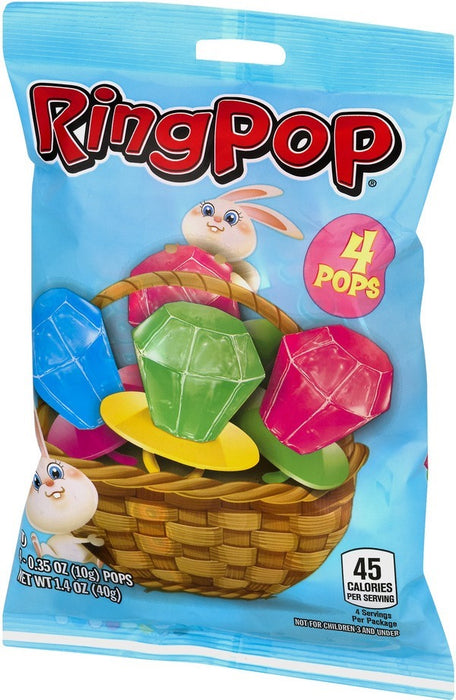 Topp's Easter Ring Pop, 4 ct