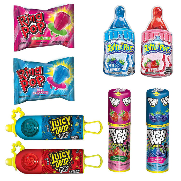 Topps Ring Pop Candy, Variety Pack