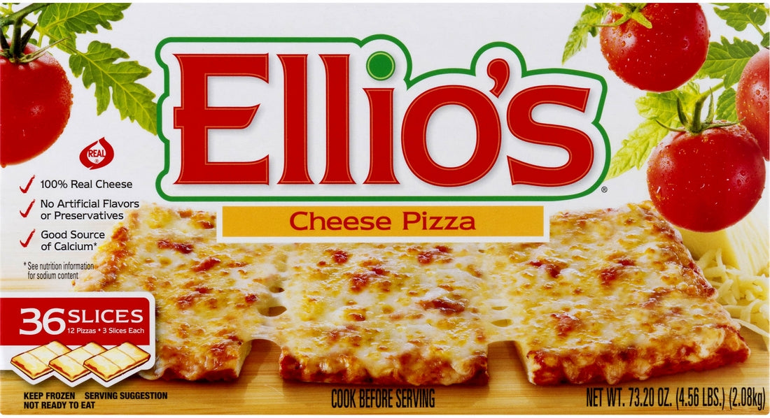 Ellio's Cheese Pizza, 36 ct