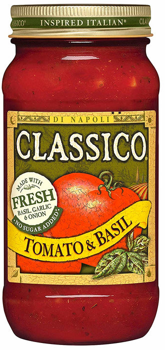 Classico Tomato & Basil Pasta Sauce, 24 oz