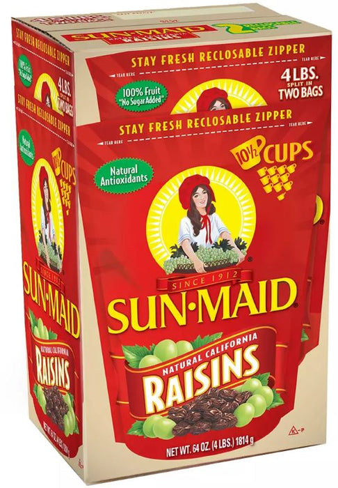 Sun-Maid California Raisins , 4 lbs