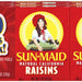 Sun Maid Raisins, 100 Calories per Box, 6 x 1 oz