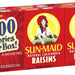 Sun Maid Raisins, 100 Calories per Box, 6 x 1 oz