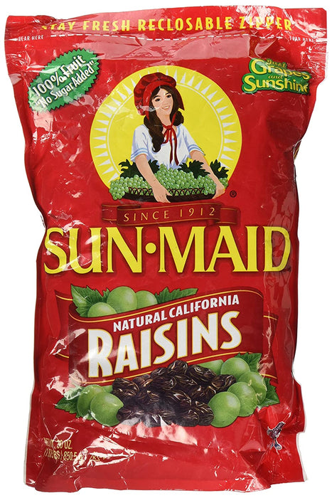 Sun-Maid California Raisins, 30 oz