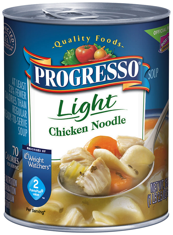 Progresso Light Chicken Noodle Soup, 18.5 oz