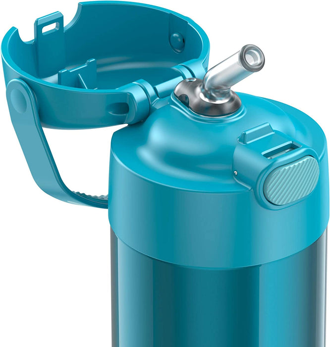 Thermos Funtainer Straw Bottle For Kids, Teal, 12 oz