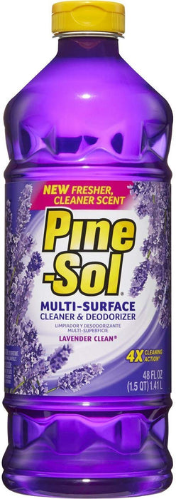 Pine-Sol Multi-Surface Cleaner & Deodorizer, Lavender Scent, 48 oz