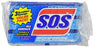 Clorox S.O.S All Surface Durable & Long-Lasting Scrubber Sponges Value Pack, 3 ct