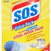 S.O.S. Reusable Soap Filled Steel Woold Pads Value Pack, 50 ct