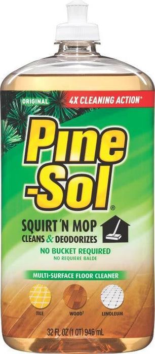 Pine-Sol Squirt 'n Mop Multi-Surface Floor Cleaner, Cleans & Deodorizes , 32 oz