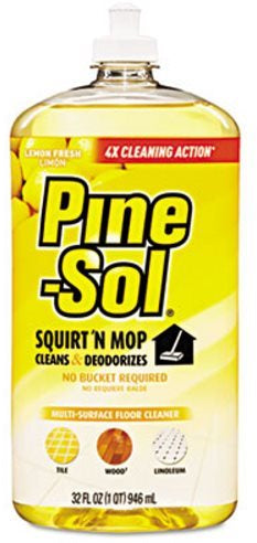 Pine-Sol Squirt 'n Mop Lemon Fresh Multi-Surface Floor Cleaner, 32 oz