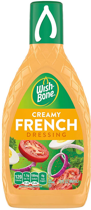 Wish-Bone Creamy Fench Salad Dressing , 15 oz