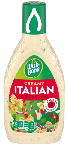 Wish-Bone Cream Italian Dressing, 15 oz