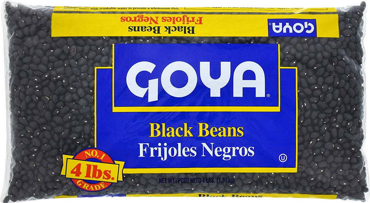 Goya Black Beans, 4 lbs