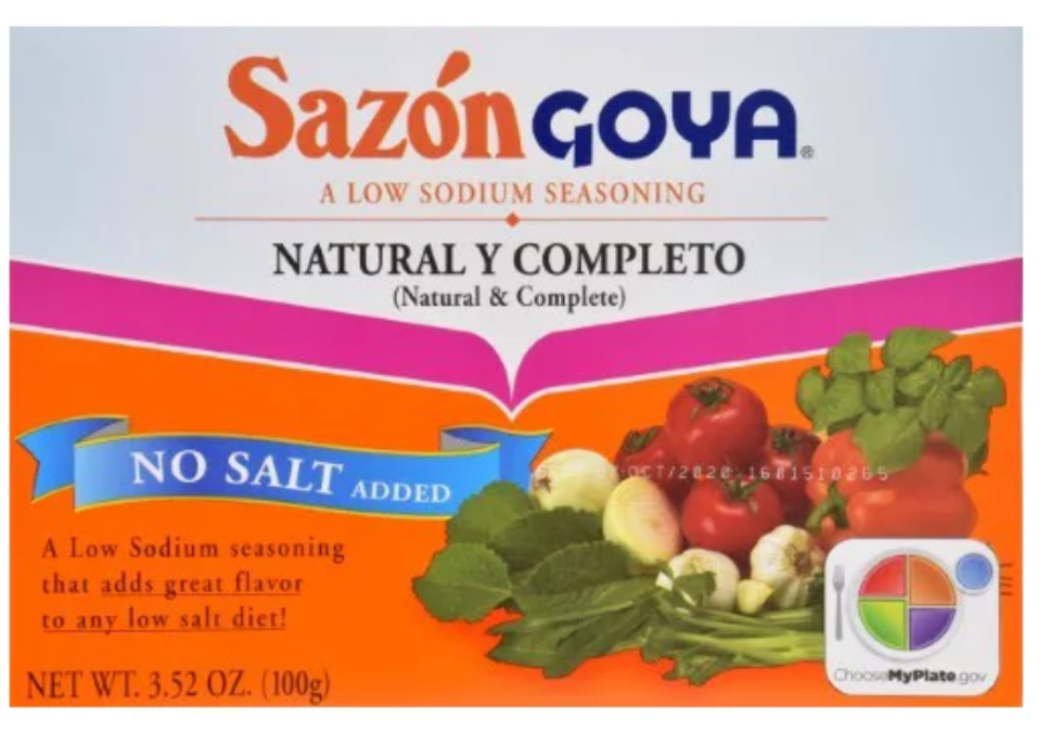 Goya Sazon Natural And Complete Seasoning 3 52 Oz —