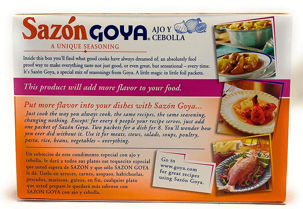 Goya Garlic & Onion Seasoning , 3.52 oz