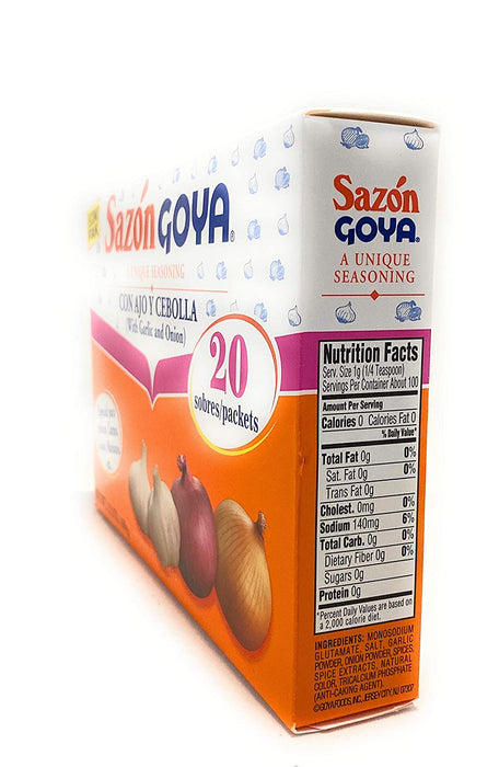 Goya Garlic & Onion Seasoning , 3.52 oz
