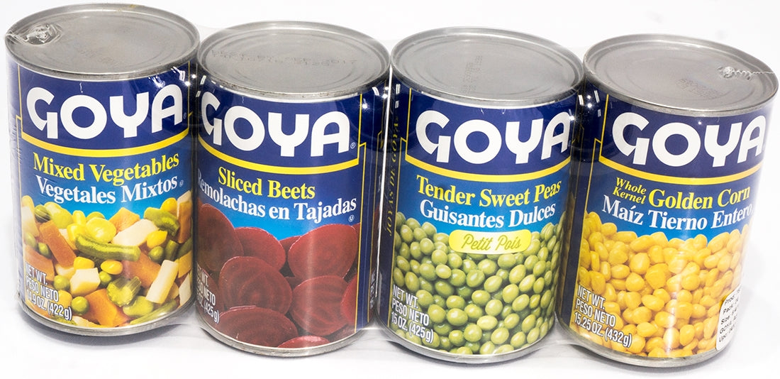Goya Mixed Vegetables Assortment, 4 pk