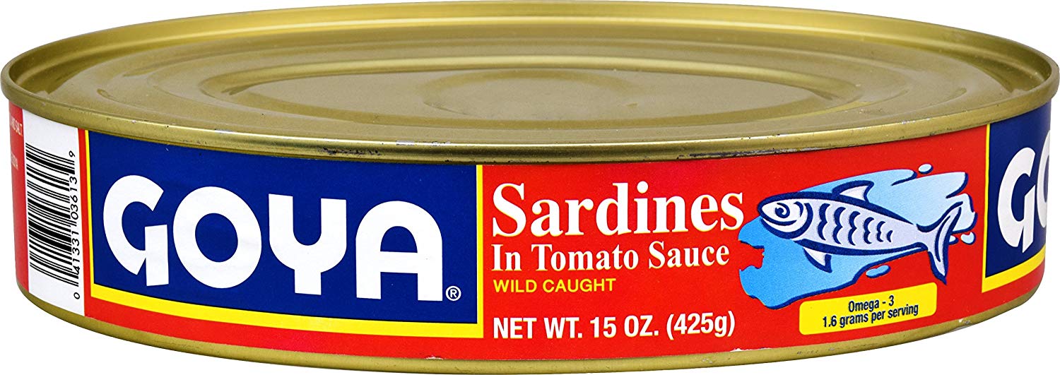 Goya Sardines In Tomato Sauce, 3-Pack, 3 x 15 oz