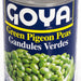 Goya Green Pigeon Peas, 15 oz