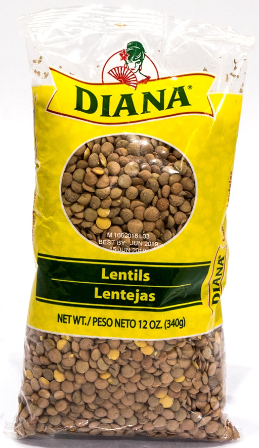 Diana Dry Lentils, 12 oz