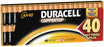 Duracell Coppertop AA Alkaline Batteries, 40 ct