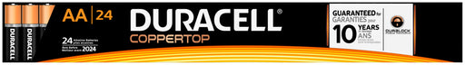 Duracell Coppertop AA Alkaline Batteries, 24 ct