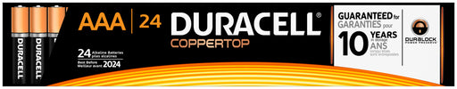 Duracell Coppertop AAA Alkaline Batteries, 24 ct