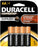 Duracell Coppertop AA Alkaline Batteries, 4 pcs