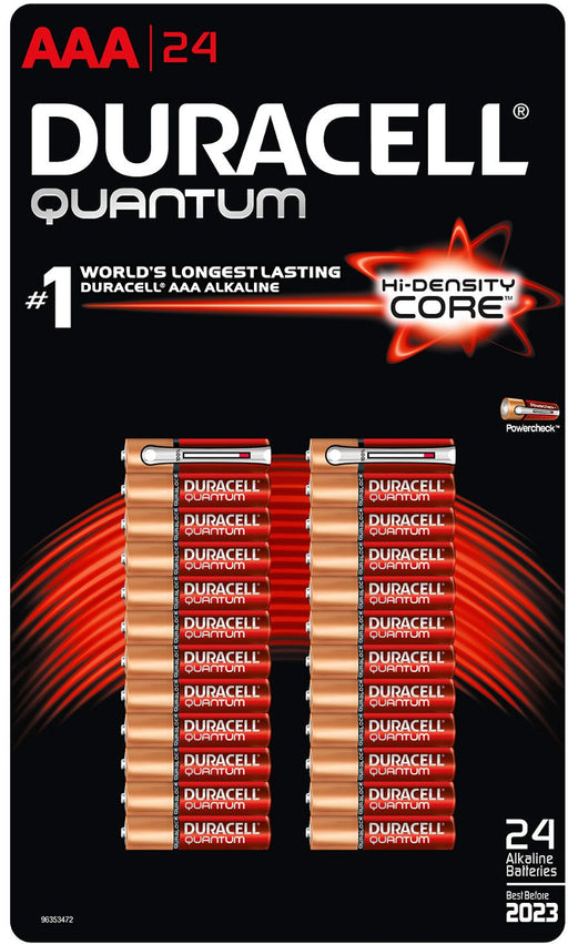 Duracell Quantum Alkaline AAA Batteries, 24 ct