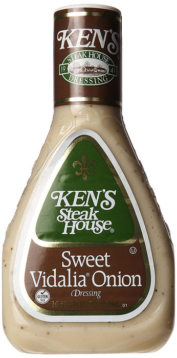 Ken's Steak House Sweet Vidalia Onion Dressing , 16 oz