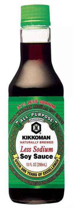 Kikkoman Less Sodium Soy Sauce , 10 oz