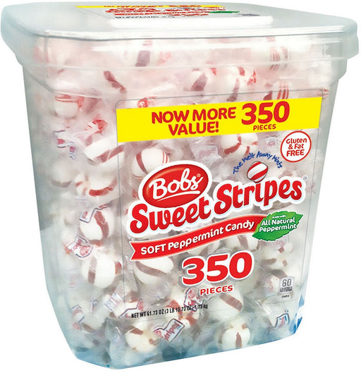 Bobs Sweet Stripes Square Tub, 350 ct