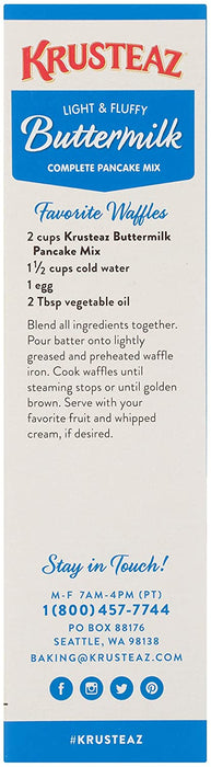Krusteaz Light & Fluffy Buttermilk Pancake Mix , 32 oz