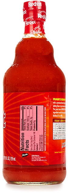 Frank's RedHot Original Cayenne Pepper Sauce, 25 oz