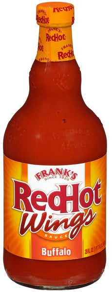 Frank's Red Hot Wings Sauce Buffalo, 25 oz