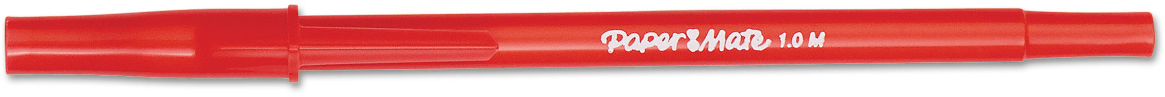 Paper Mate Red Ball Point Pens, 1 mm , 12 ct